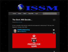 Tablet Screenshot of issm.org